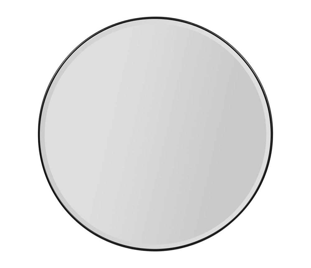 Round Mirror Noir