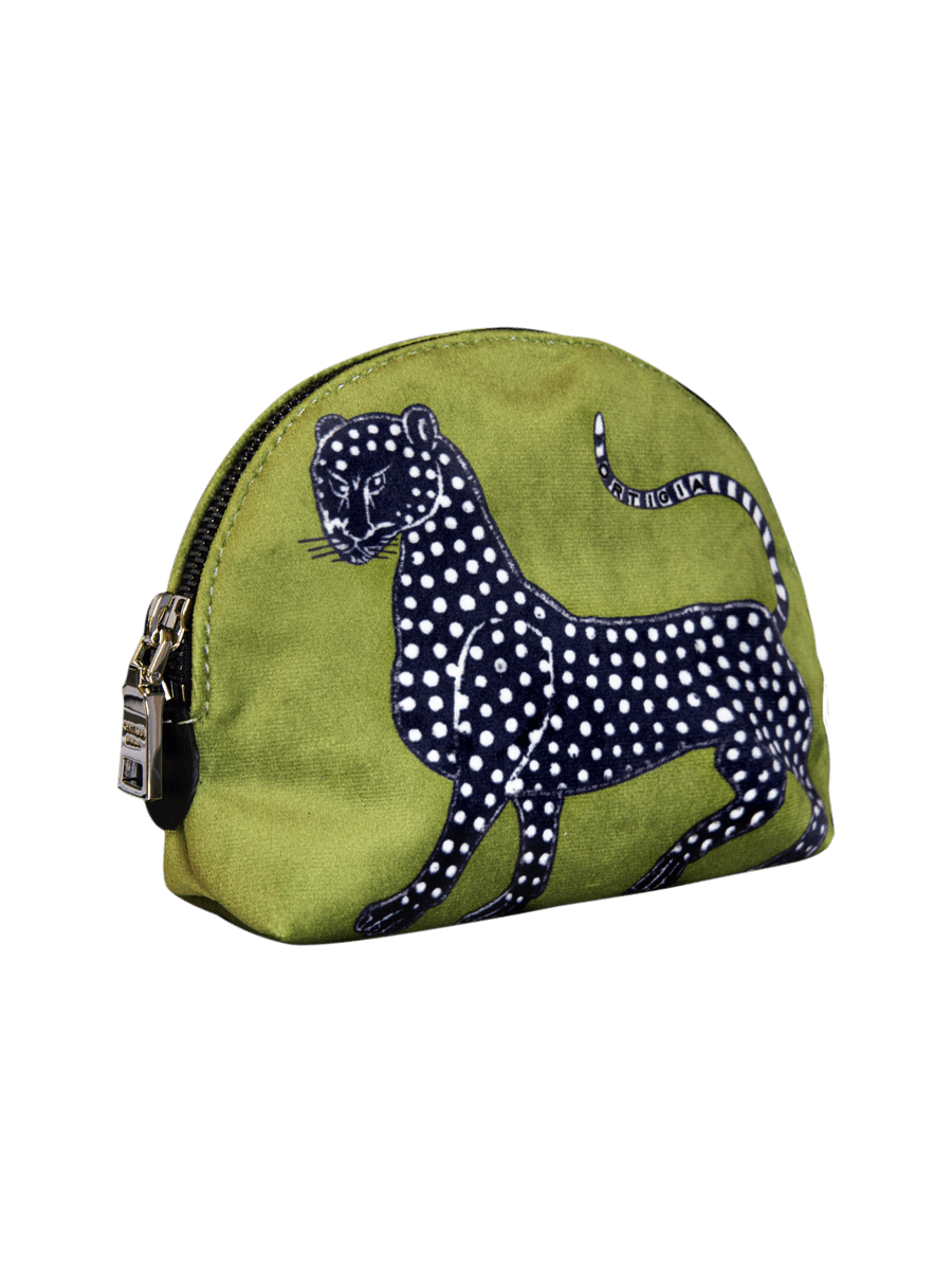 Neceser de Terciopelo Verde - La Compañía Francesa