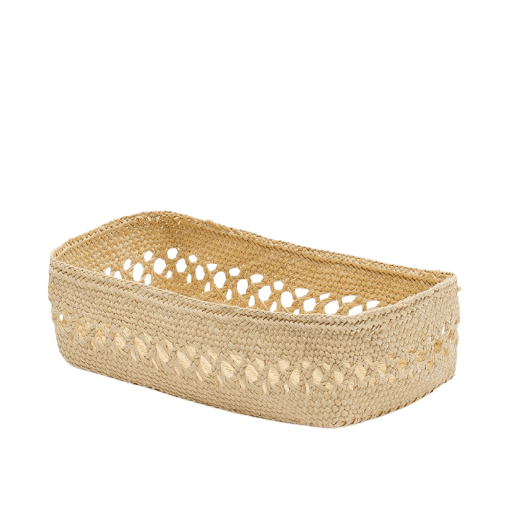 Panera Rectangular Marfil Mediana - La Compañía Francesa