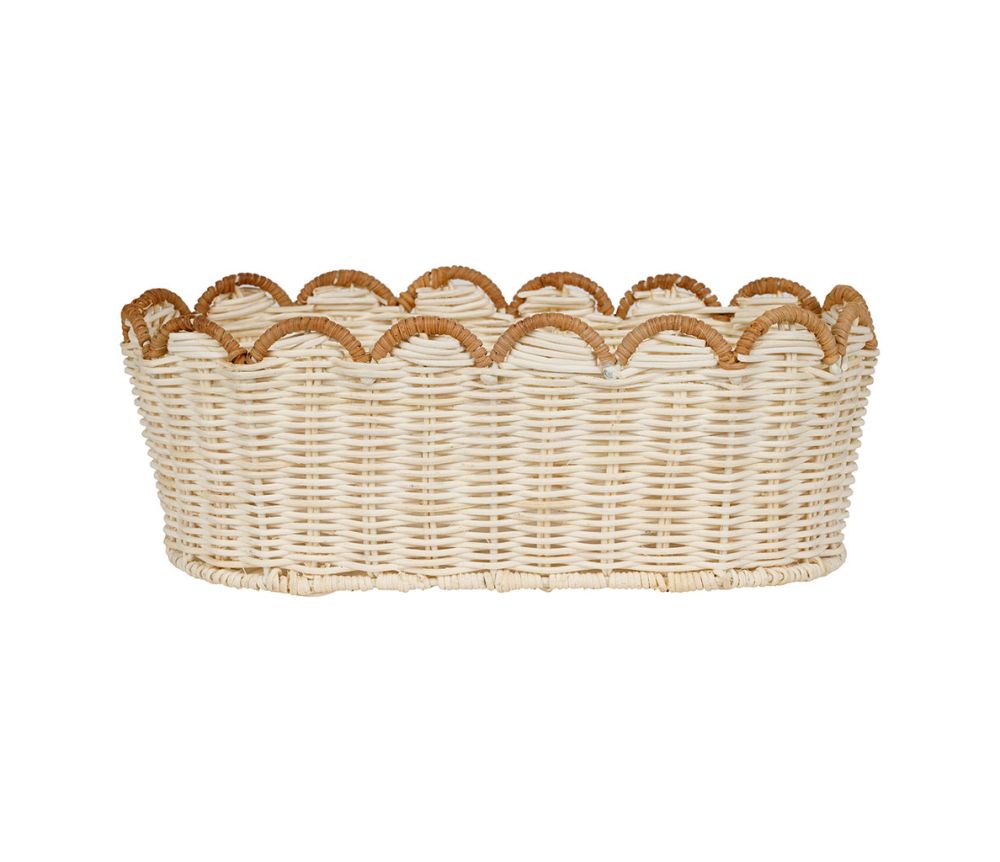 Square Rattan Bread Basket
