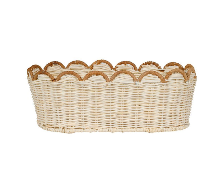Square Rattan Bread Basket