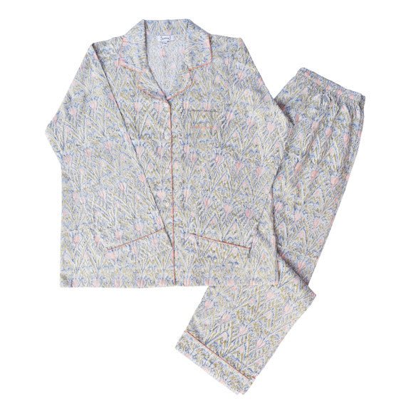 Pijama Geometrique Salmón S/M - La Compañía Francesa