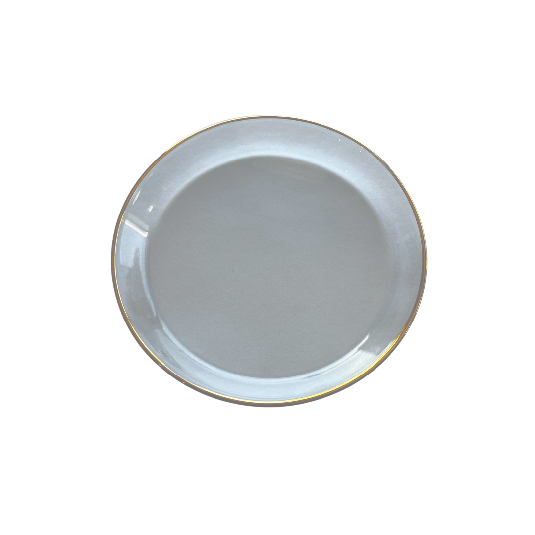 Platito de Pan Cristal Filo Dorado Set/2 - La Compañía Francesa