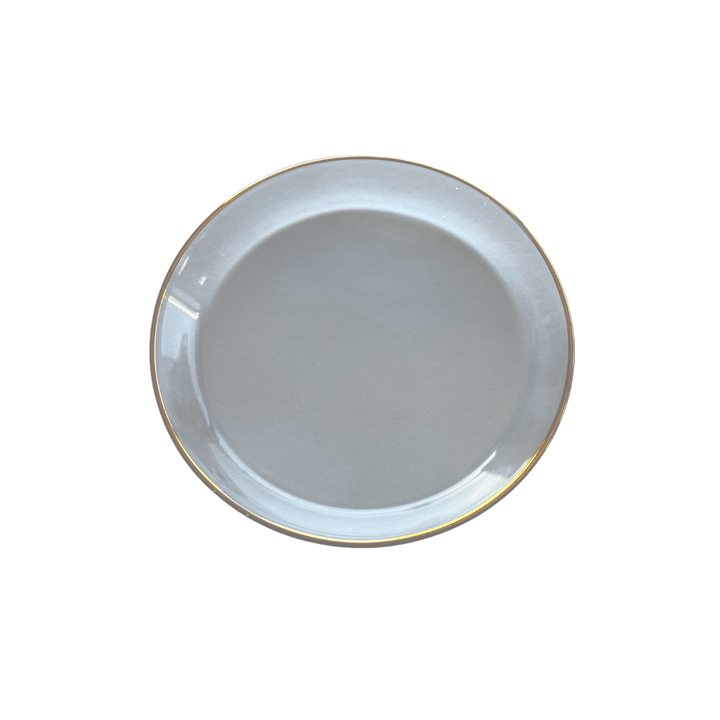 Platito de Pan Cristal Filo Dorado Set/2 - La Compañía Francesa