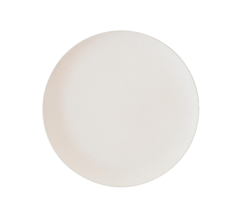 Plato de Postre de Melamina Blanco Set/6 - La Compañía Francesa