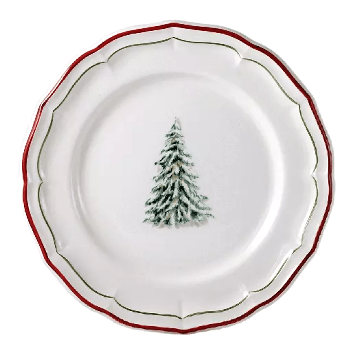 Platos Llanos Filet Noel Set/4 - La Compañía Francesa