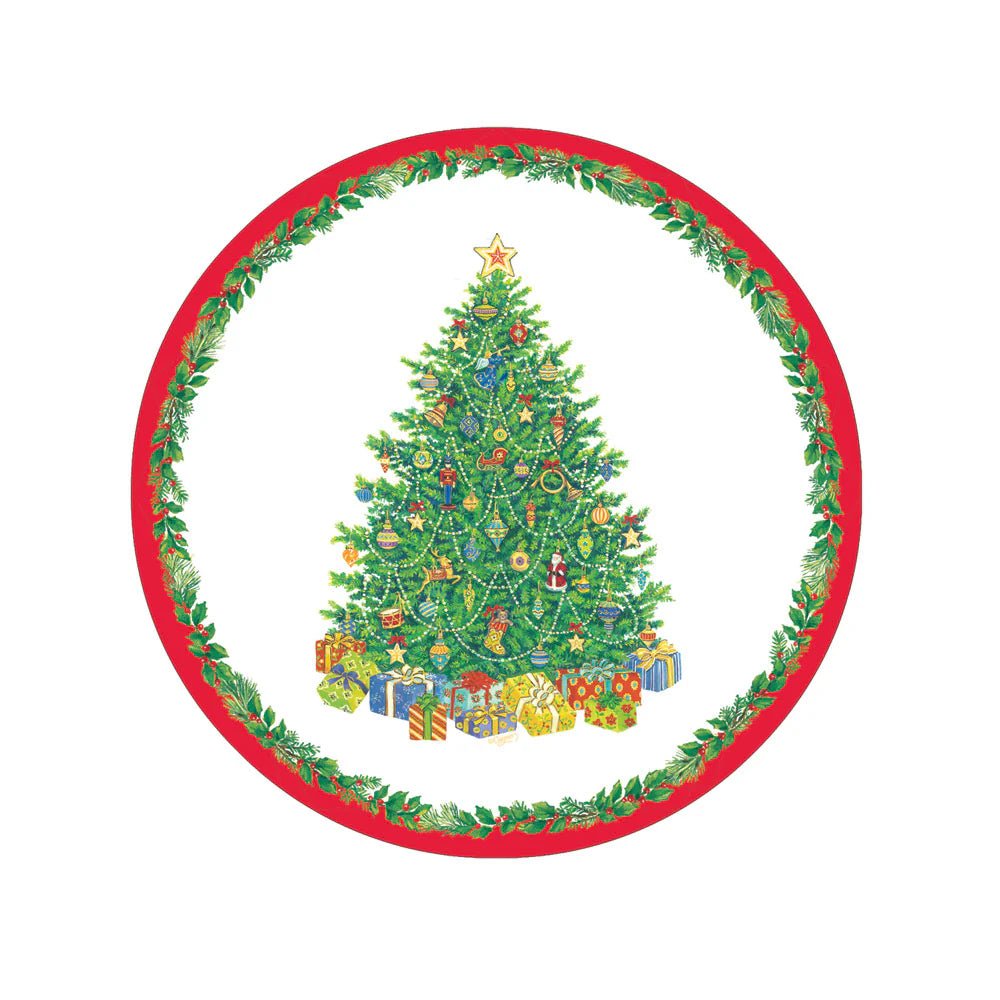Platos Papel Postre Christmas Tree - La Compañía Francesa