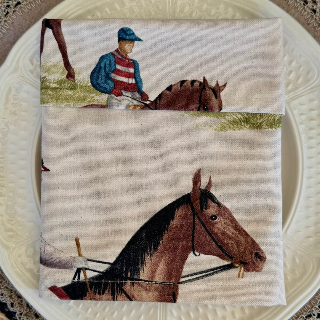 Servilleta de Algodón Estampado Ascot - La Compañía Francesa