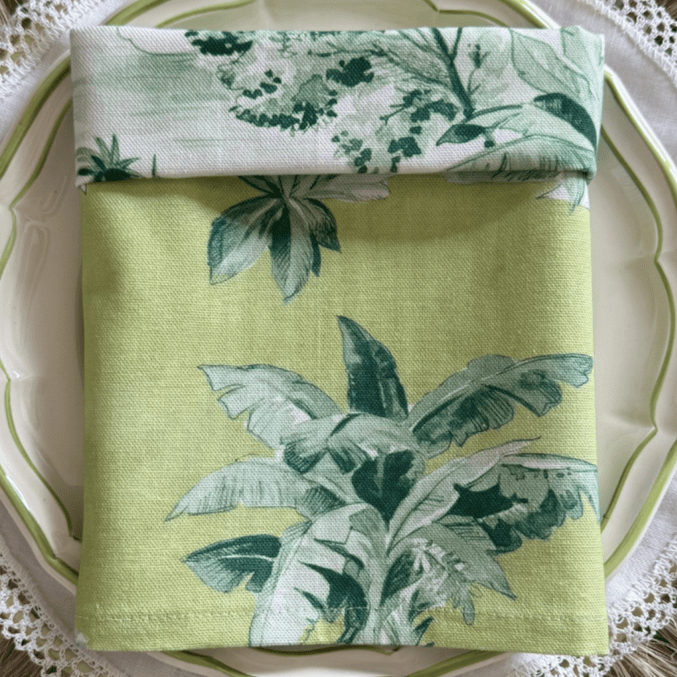 Servilleta de Algodón Estampado Bengala - La Compañía Francesa