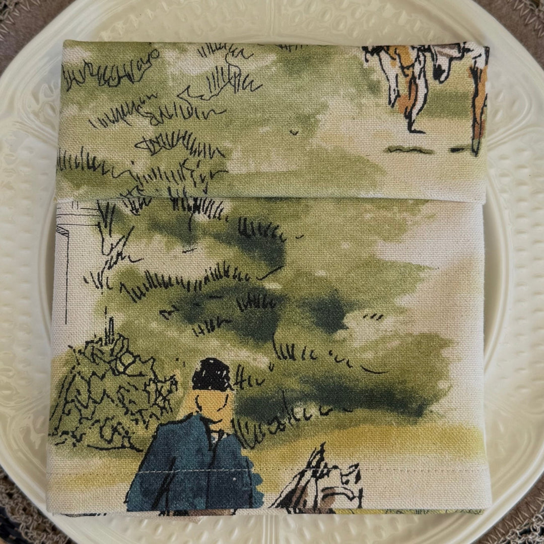 Servilleta de Algodón Estampado Manor - La Compañía Francesa