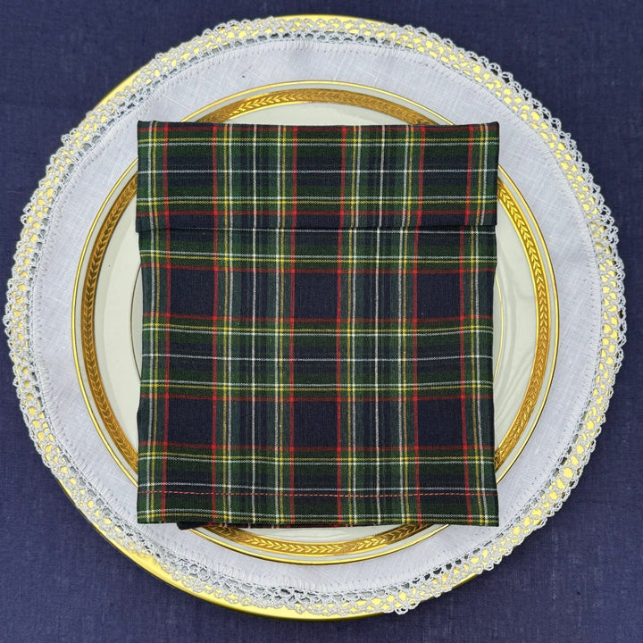 Servilleta Escocés Azul y Rojo - La Compañía Francesa