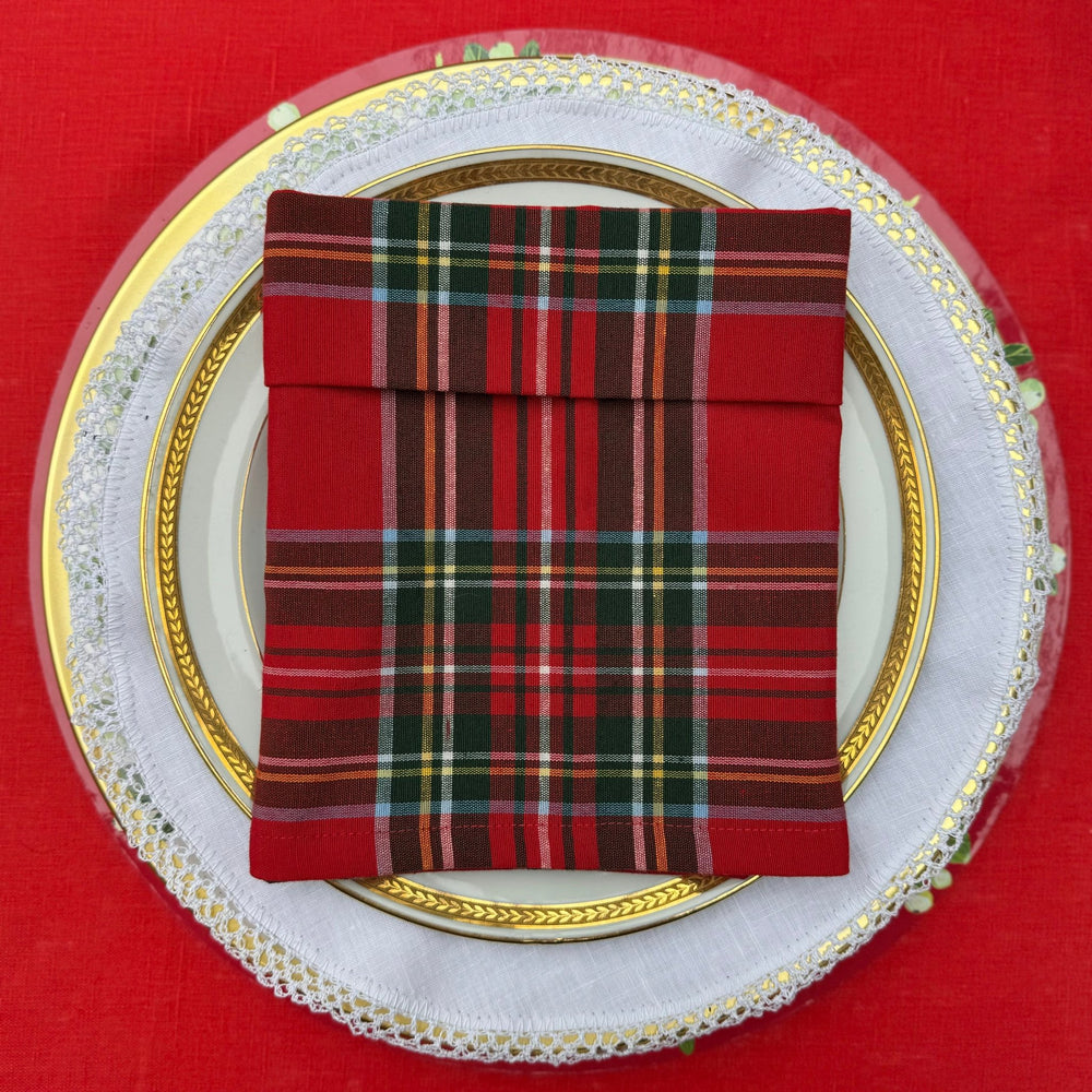 Servilleta Escocés Rojo - La Compañía Francesa