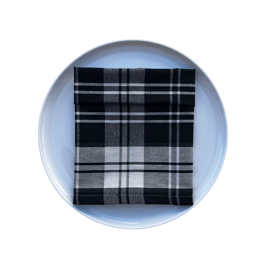 Servilleta Escocés Verde y Azul - La Compañía Francesa