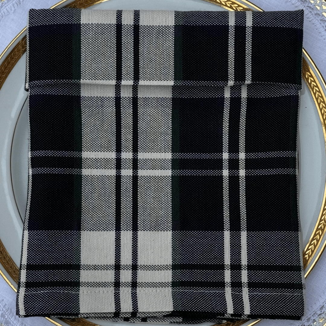 Servilleta Escocés Verde y Azul - La Compañía Francesa