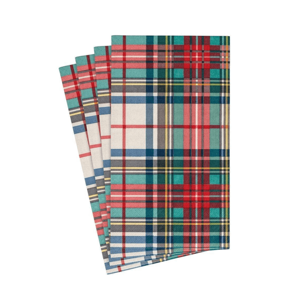 Servilletas Papel Buffet Cuadros Escoceses - La Compañía Francesa