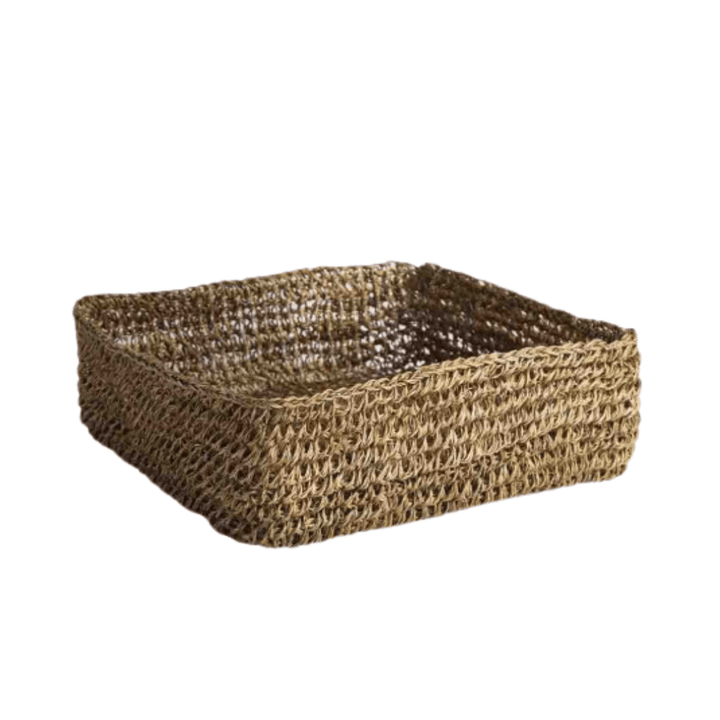 Servilletero Artesanal XL Verde Dorado - La Compañía Francesa