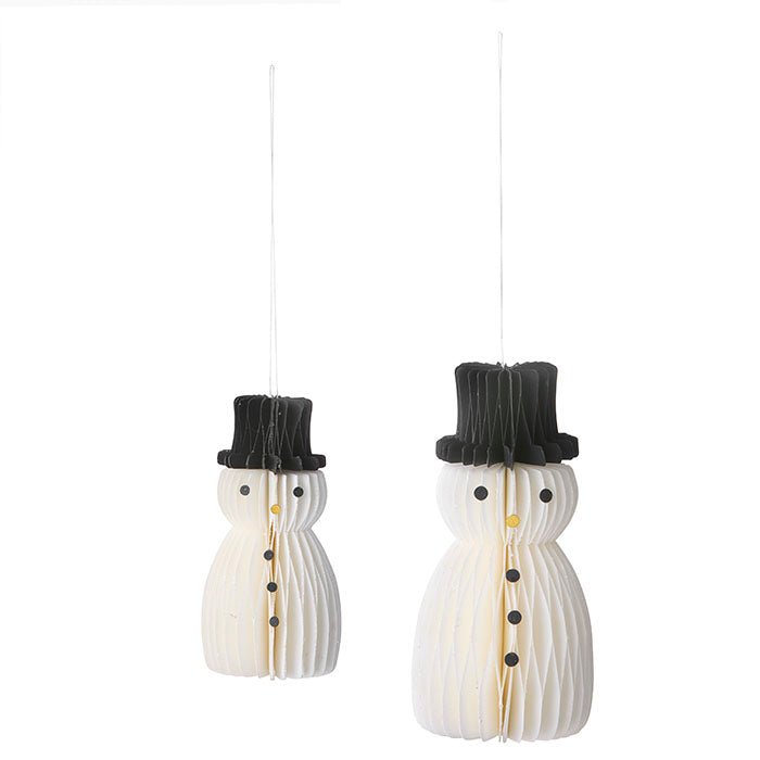 Snowmen de Papel Set/2 - La Compañía Francesa