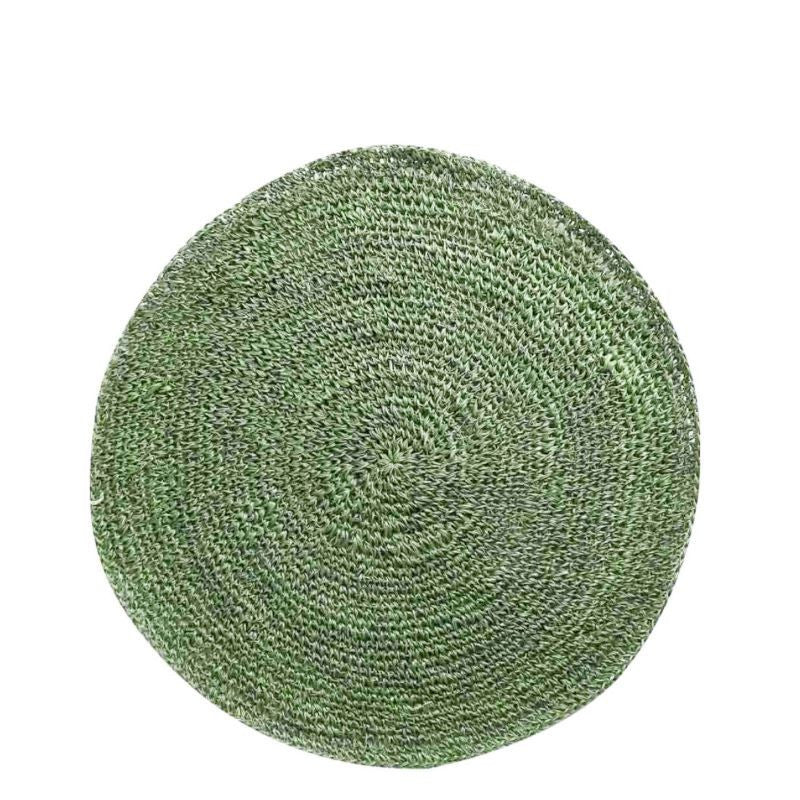Bajoplato Abaca Vert Set/6
