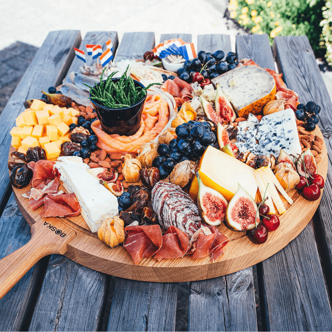 Tabla de Quesos Redonda XL - La Compañía Francesa