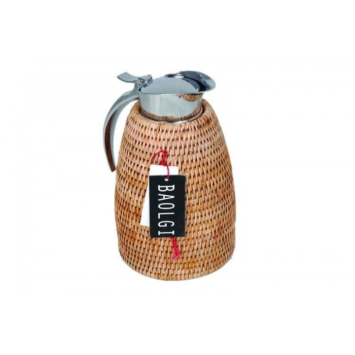 Termo de Rattan Claro 0.6L
