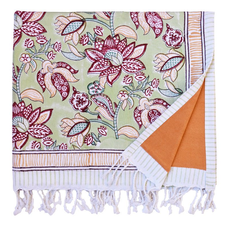 Toalla de Playa Figaro Naranja - La Compañía Francesa