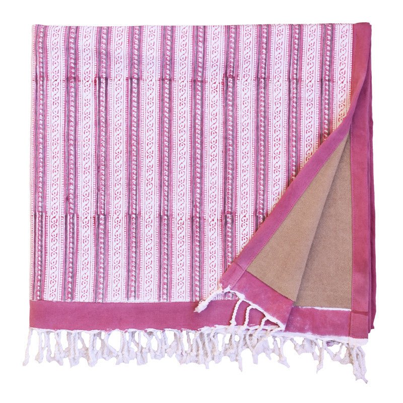 Toalla de Playa Orfeo Rosa - La Compañía Francesa