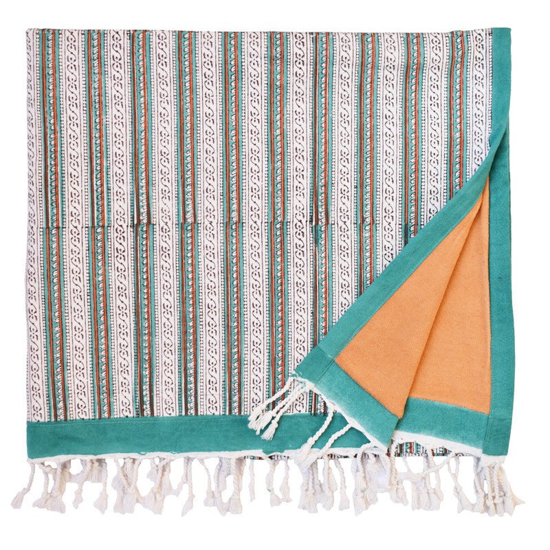 Toalla de Playa Orfeo Verde - La Compañía Francesa