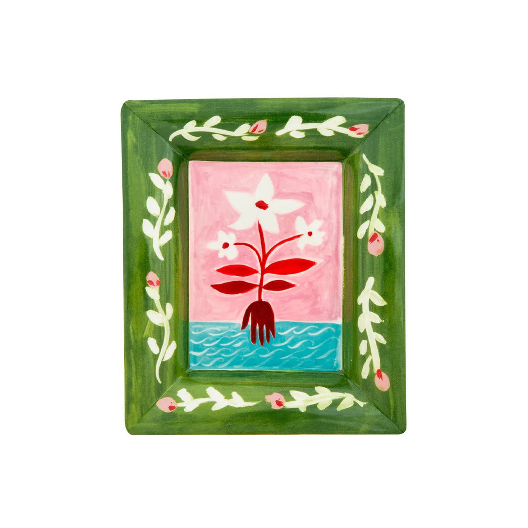 Vacíabolsillos White Flowers - La Compañía Francesa