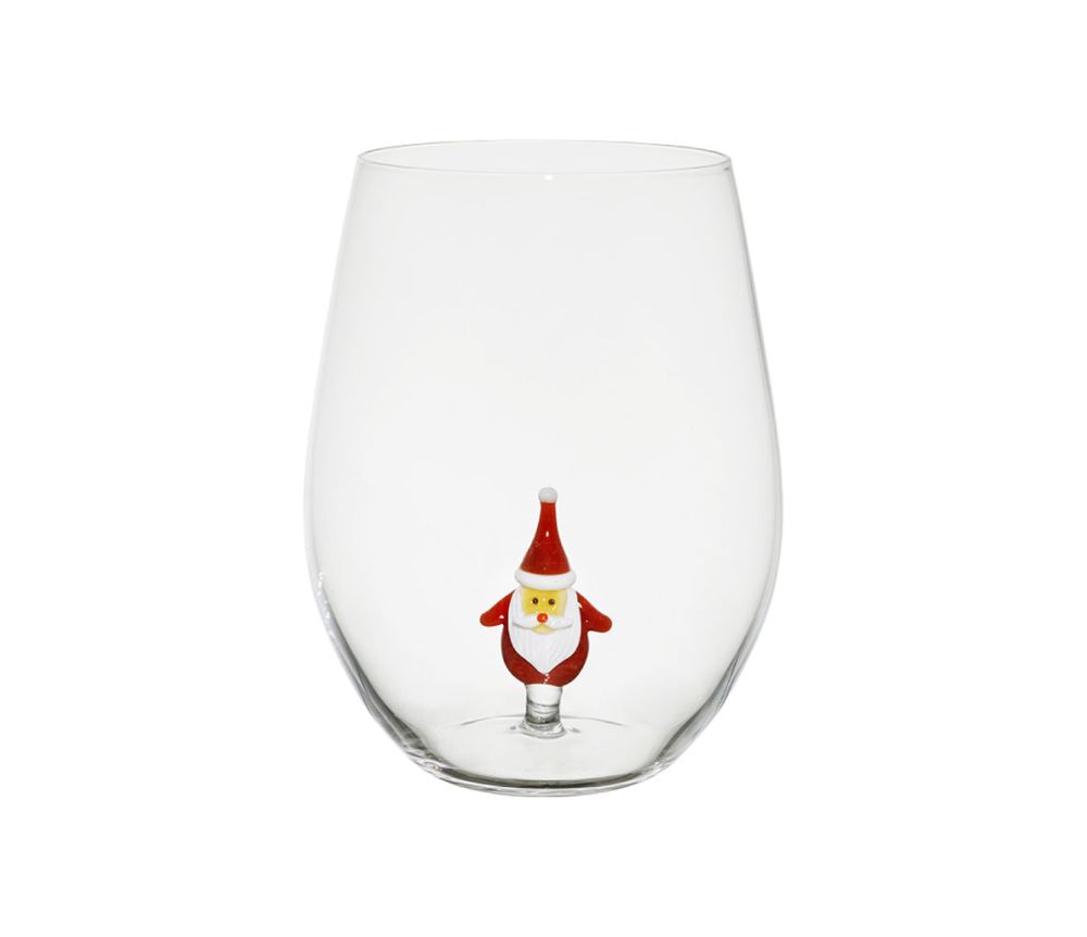 Vasos Santa Noël Rouge Set/6 - La Compañía Francesa