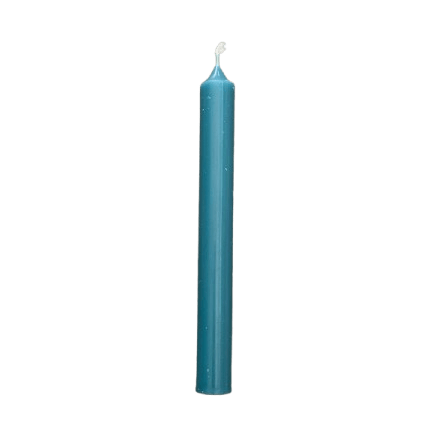 Vela de Candelabro Azul Lago - La Compañía Francesa