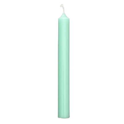 Vela de Candelabro Verde Pastel - La Compañía Francesa