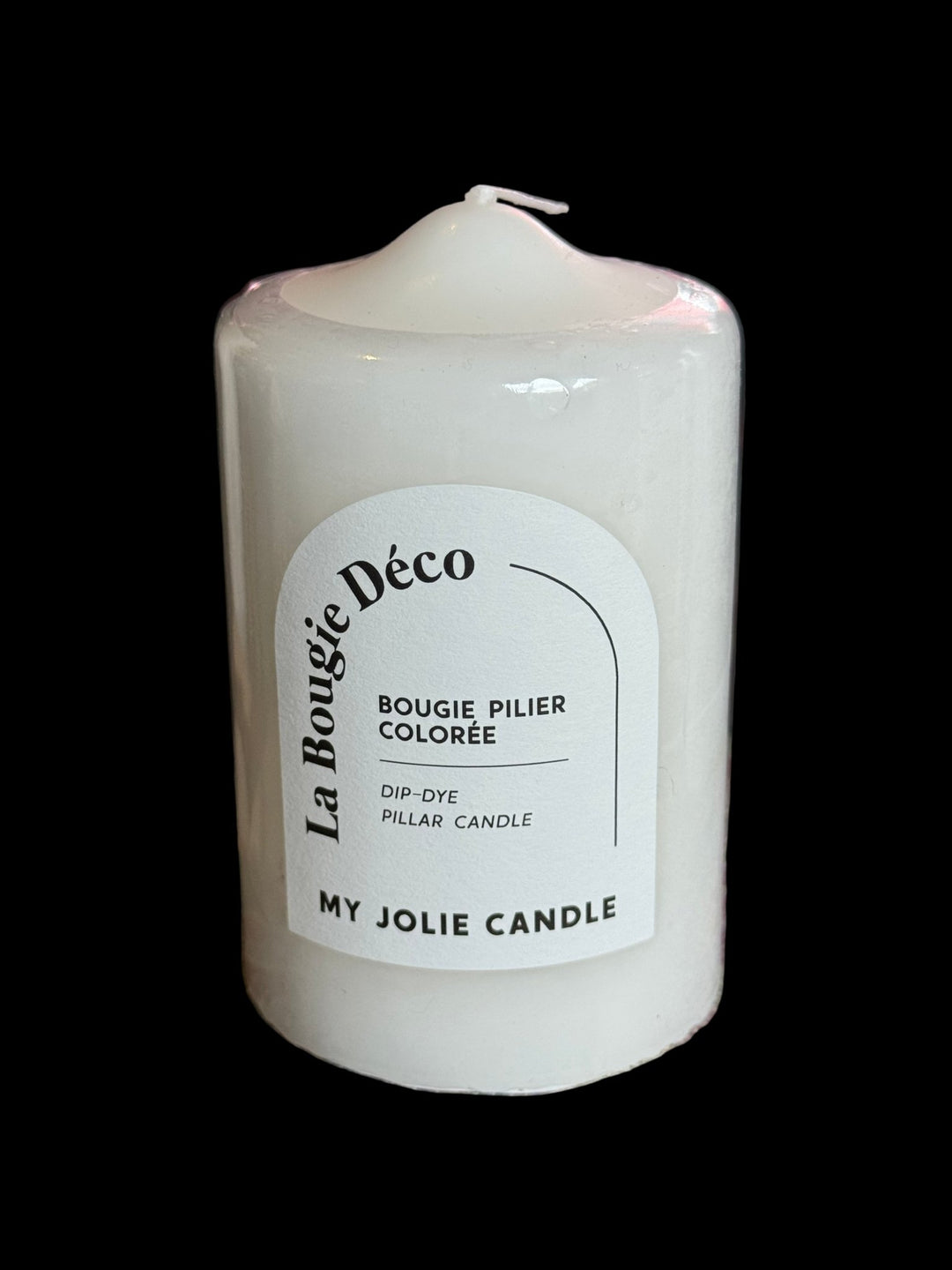 Vela Pilier Blanca Baja - La Compañía Francesa