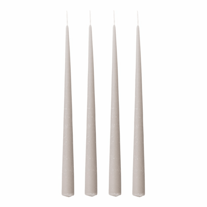 Velas Velvet Gray Set/4 - La Compañía Francesa