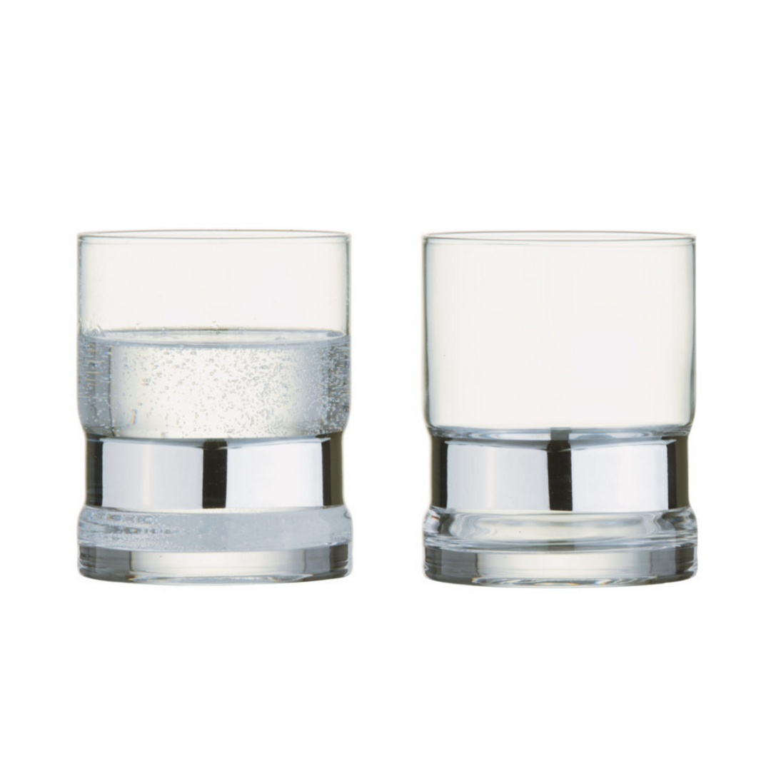 Vasos Plateados Set/2