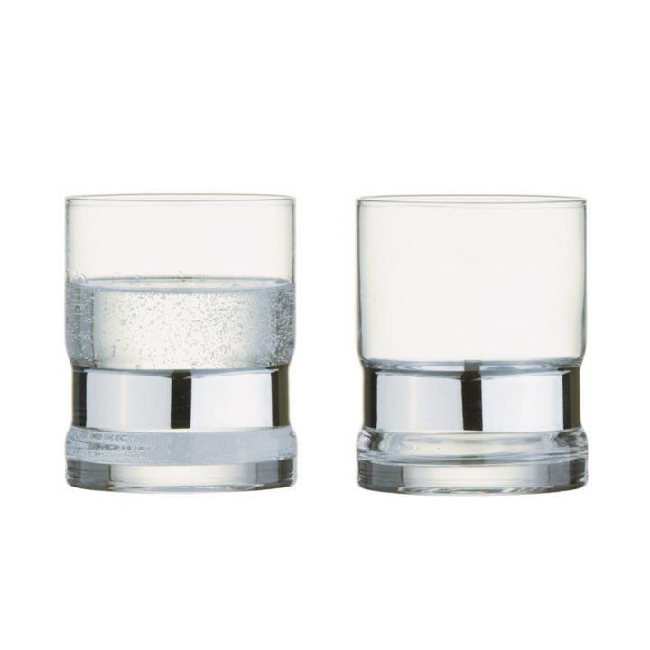 Vasos Plateados Set/2
