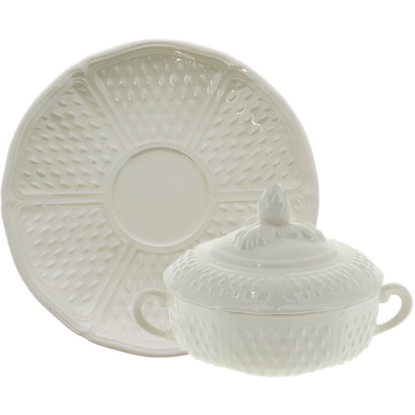 Pont Aux Choux Taza de Consomé Juego de 2 - Laciafrancesa