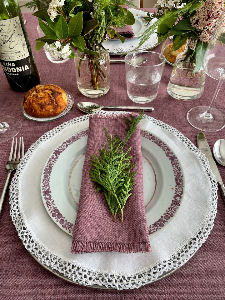 Mantel Kairo Rosa Palo