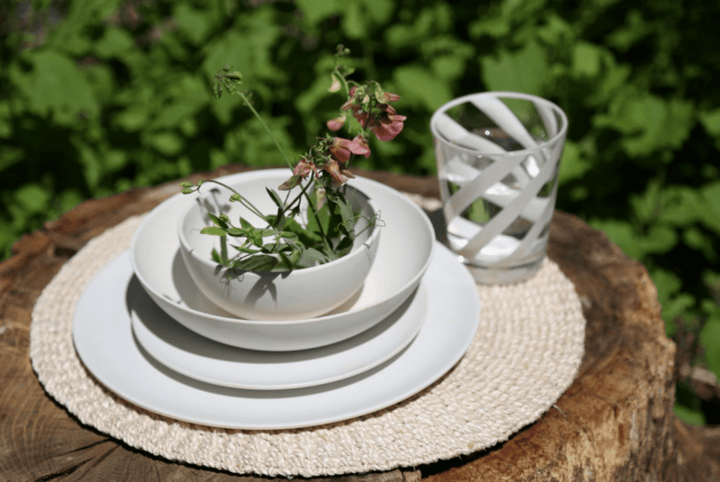 Bajoplato Yute Beige Set/2 - La Compañía Francesa