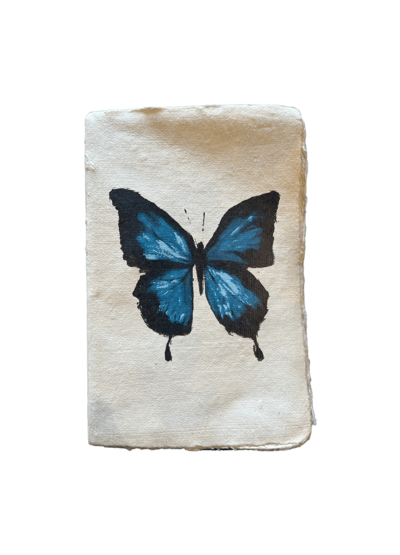 Cuaderno Mariposa Azul | A6 - La Compañía Francesa