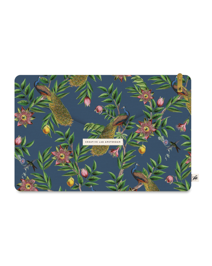 Funda para portátil 15" Passion Peacock - La Compañía Francesa