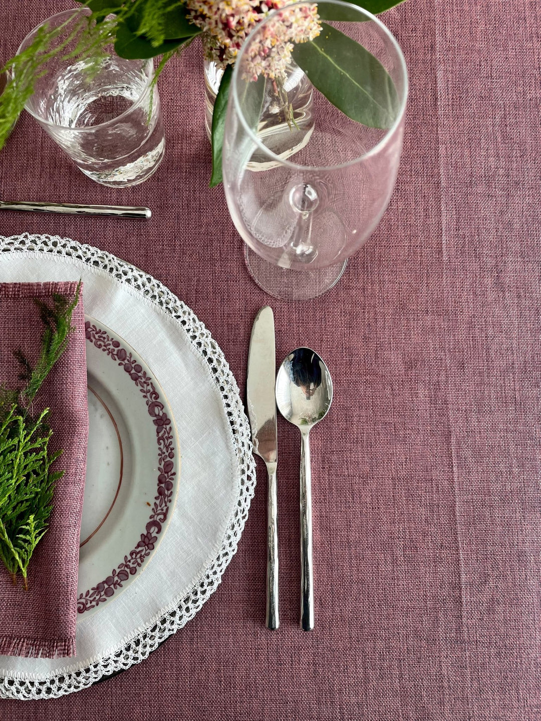 Mantel Kairo Rosa Palo - La Compañía Francesa