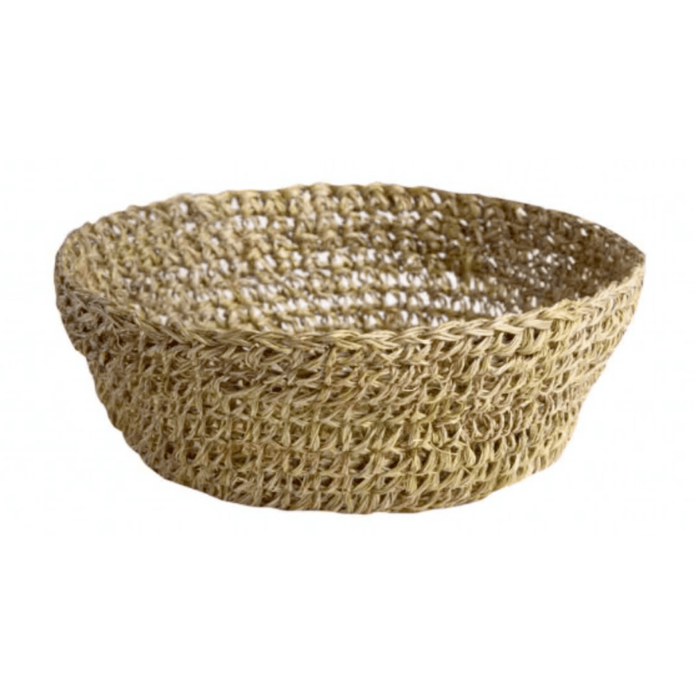 Platito de Pan Crochet Verde Dorado Set/2 - La Compañía Francesa