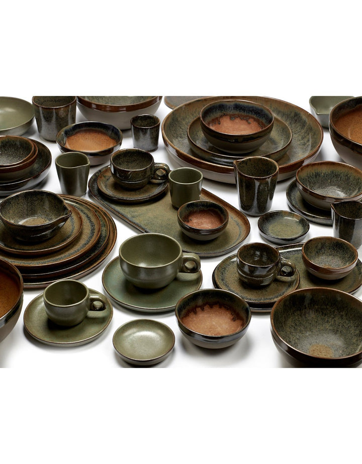 Plato Llano Indi Gris Set/4 - La Compañía Francesa