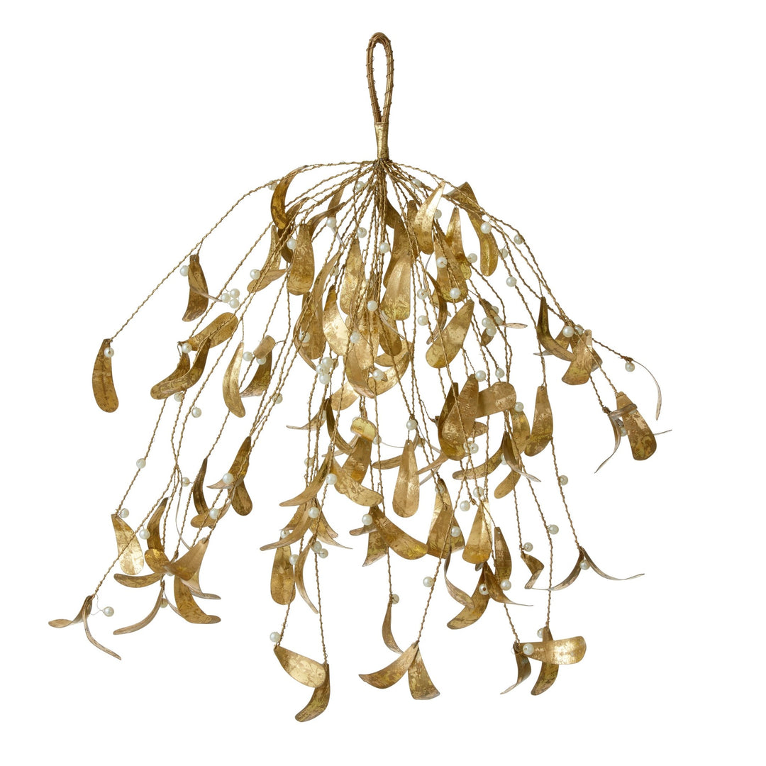 Rama de Muérdago Dorado Grande - La Compañía Francesa