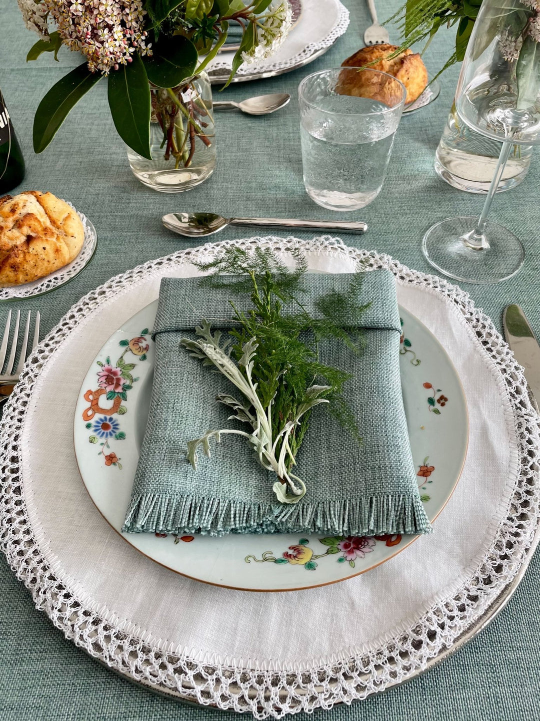 Servilleta Kairo Verde Agua - La Compañía Francesa