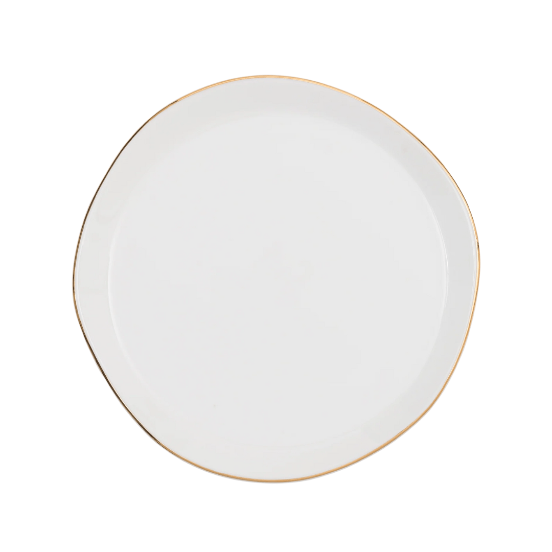 Taza Expresso + Plato | Blanco Set/2 - La Compañía Francesa