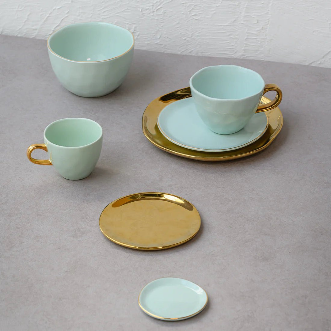 Taza morning Verde Agua Set/2 - La Compañía Francesa