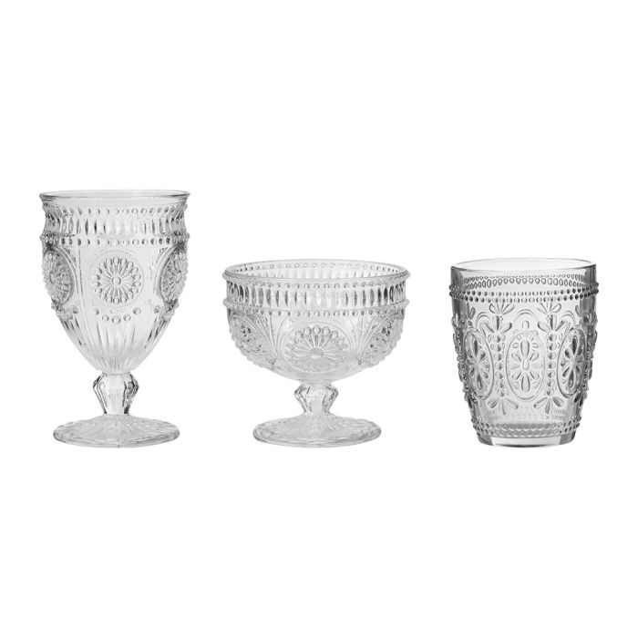 Vaso Chambord Transparente Set/6 - La Compañía Francesa