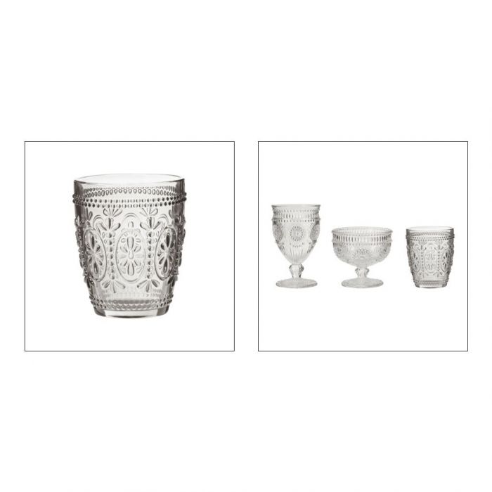 Vaso Chambord Transparente Set/6 - La Compañía Francesa